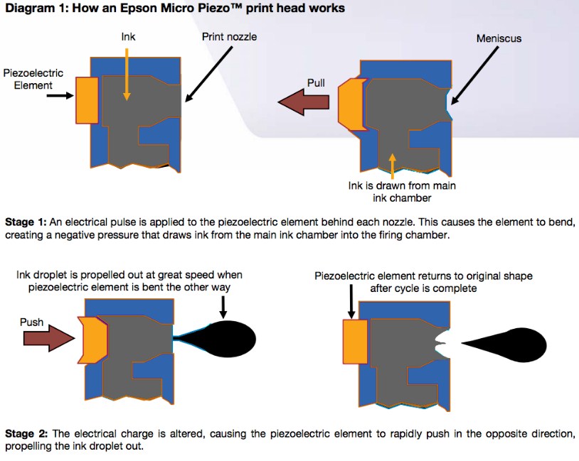 diagram how epson micro piezo work