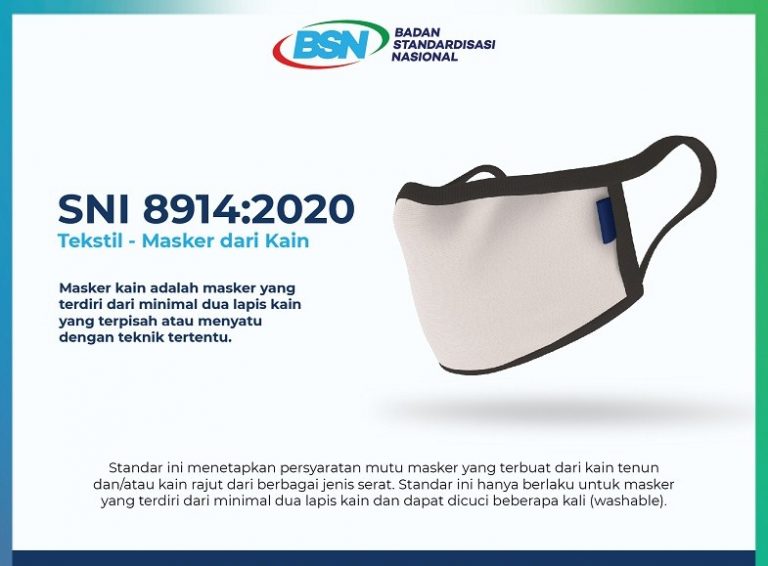 Sekarang Masyarakat Wajib Pakai Masker BerSNI ! HumairaNews