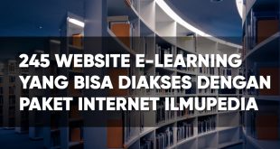 245 website elearning universitas untuk paket ilmupedia