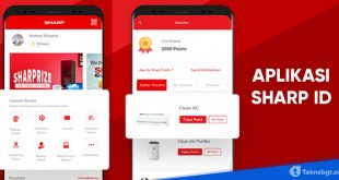 Aplikasi SHARP ID Untuk daftar garansi produk
