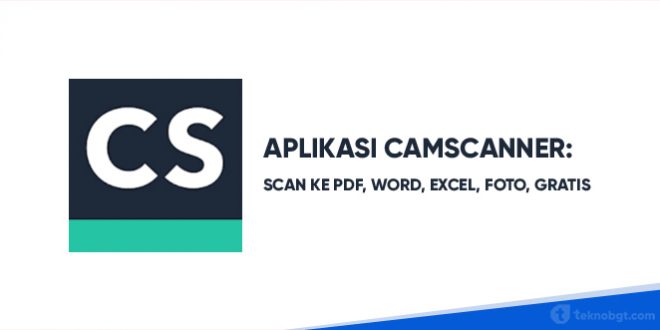 Aplikasi camsanner terbaik di hp