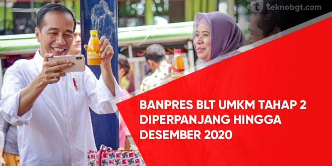 Banpres BLT UMKM Diperpanjang Hingga Desember