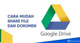 Cara Mudah Share File dan Dokumen di Google Drive