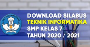 Download Silabus Teknik Informatika K13 Kelas 7 SMP