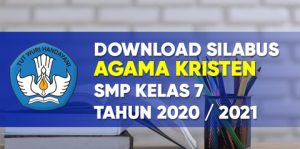 Download silabus agama kristen PAK K13 smp kelas 7