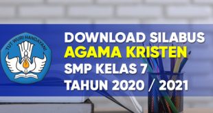 Download silabus agama kristen PAK K13 smp kelas 7