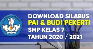 Download silabus pai budi pekerti k13 smp kelas 7