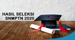 Hasil Seleksi SNMPTN 2020
