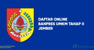 Link Daftar Online Banpres UMKM Tahap II Jember
