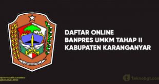 Link Daftar Online Banpres UMKM Tahap II karanganyar