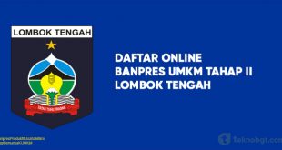 Link Daftar Online Banpres UMKM Tahap II lombok tengah