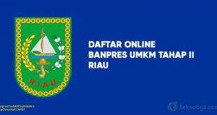 Link Daftar Online Banpres UMKM Tahap II riau