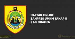 Link Daftar Online Banpres UMKM Tahap II sragen