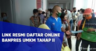 Link resmi Daftar Online banpres umkm tahap 2