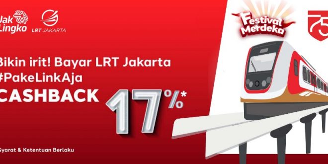 LinkAja LRT Jakarta Diskon