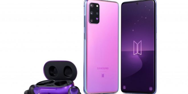 Samsung galaxy S20+ BTS Edition Ungu