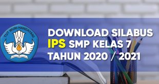 Silabus IPS K13 Tingkat SMP Kelas 7 2020