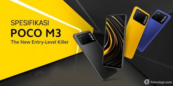 Spesifikasi smartphone Poco M3 2021