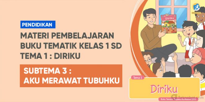 Tematik 1 Subtema 3 Aku Merawat Tubuhku