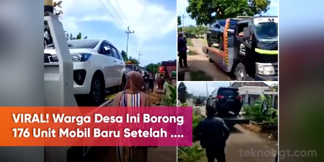 Viral warga desa borong mobil