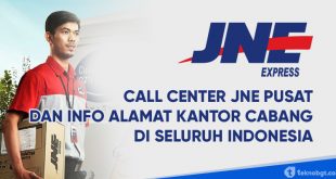 alamat dan call center jne