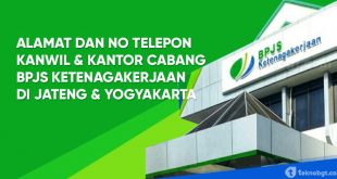 alamat dan nomor telepon bpjs ketenagakerjaan jateng yogyakarta