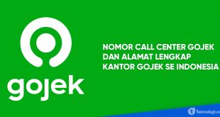 alamat kantor dan nomor call center gojek