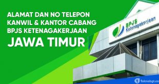 alamat no telp kanwil bpjs ketenagakerjaan jawa timur