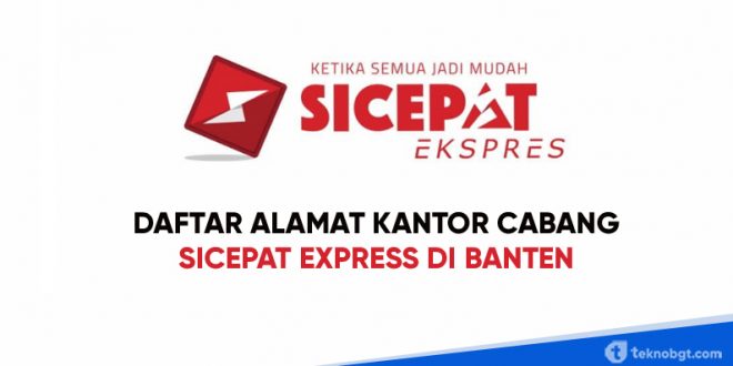 alamat sicepat express di banten