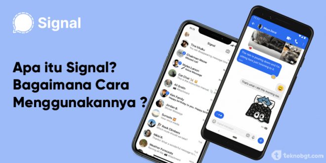 aplikasi signal untuk pesan singkat pengganti whatsapp