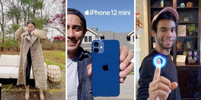 apple promosikan iphone 12 mini di tiktok
