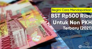 bansos tunai non pkh Rp 500 ribu