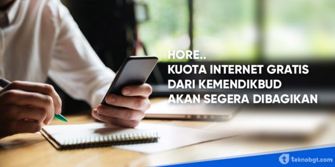 bantuan kuota internet gratis 2021