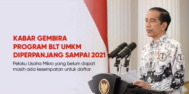 blt umkm diperpanjang