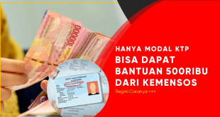 cara cek bansos lewat ktp dari kemensos