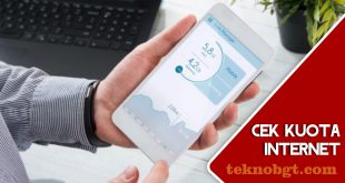 cara cek kuota internet