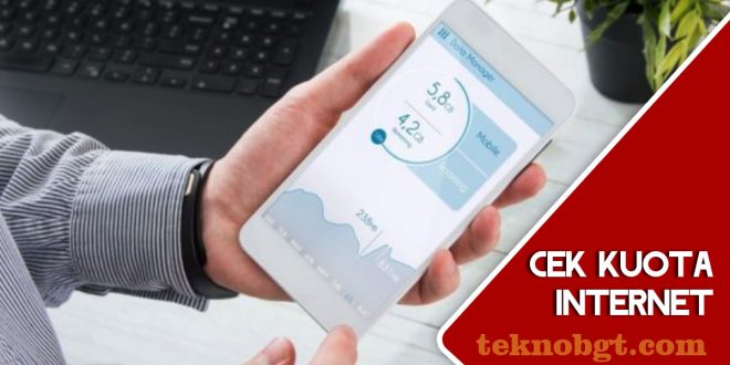 cara cek kuota internet