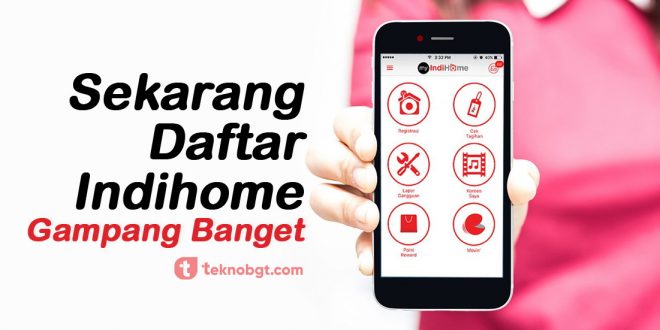 cara daftar indihome online