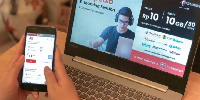 cara daftar paket ilmupedia 10GB