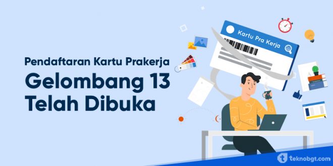 cara daftar prakerja gelombang 13