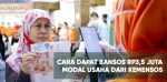 cara dapat bansos modal usaha kemensos 2