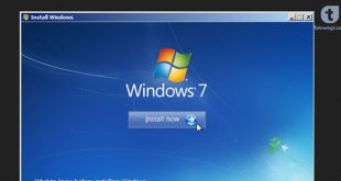 cara instal ulang windows7