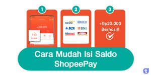 cara isi saldo shopeepay