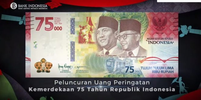 cara mendapatkan uang pecahan 75ribu 1 lembar