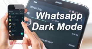 cara mengaktifkan whatsapp dark mode