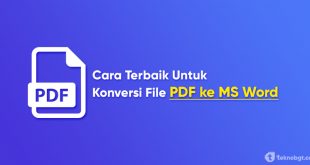 cara terbaik konversi pdf ke word