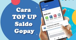 cara top up saldo gopay