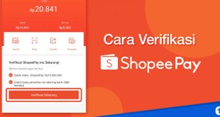 cara verifikasi akun shopeepay