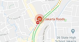 cek banjir dijalan tol