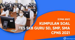 contoh soal skb guru tes cpns 2021